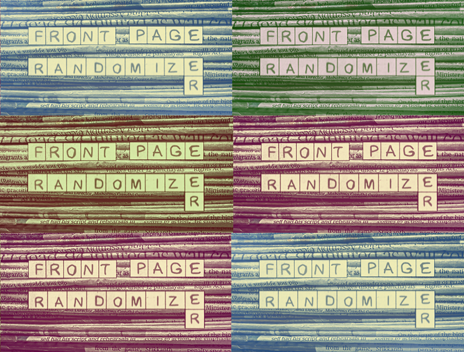 front-page-randomizer